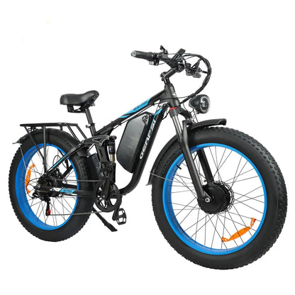 Electric Bicycle 60V 30AH Battery Max Speed 42 MPH