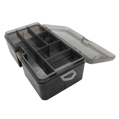 Portable Lure Tackle Box Removable Plastic Fishing Tackle Box Fake Bait Hook Tool Storage Box