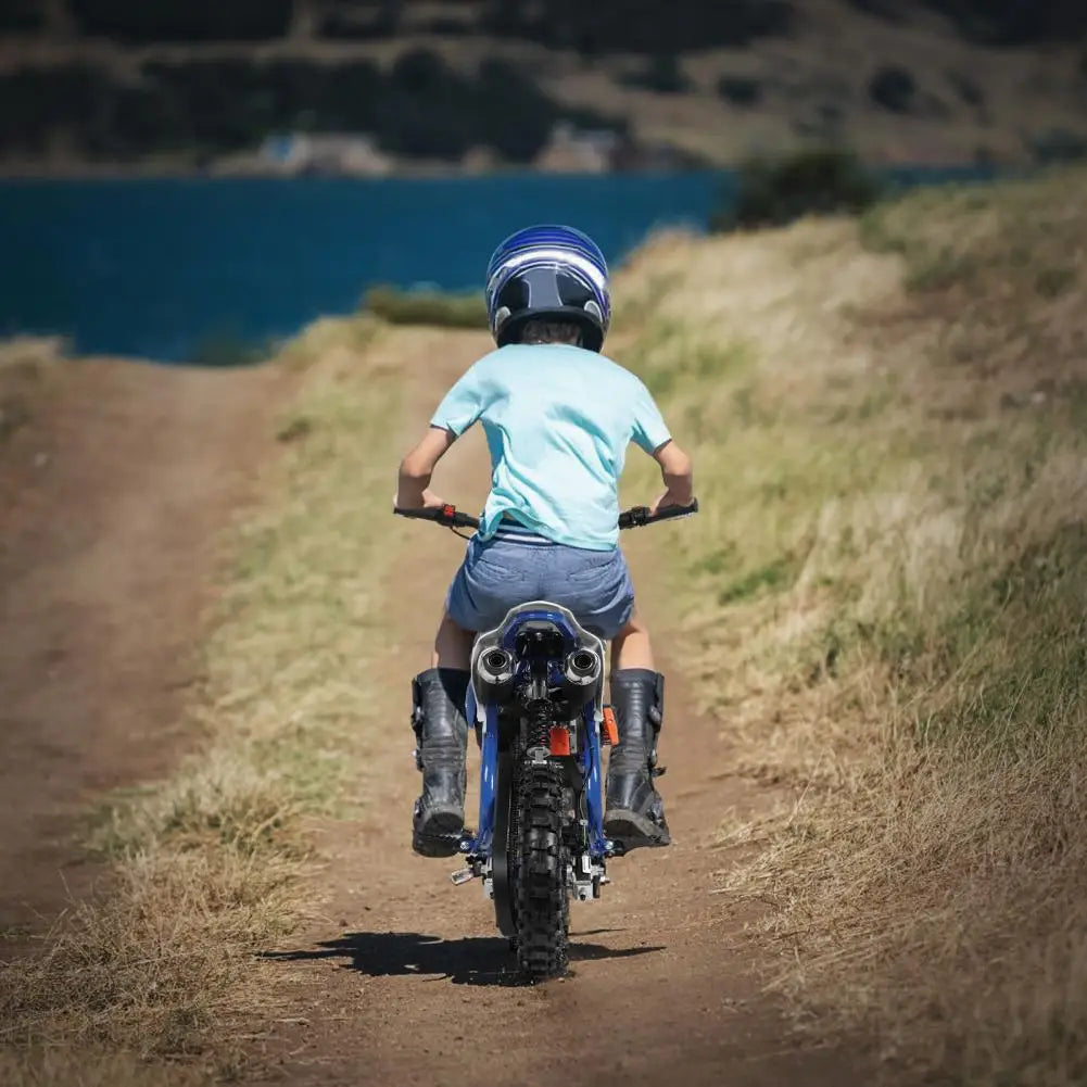 49cc 2-Stroke Kids Off Road Mini Gas Power Motocross Children with Front Rear Disc