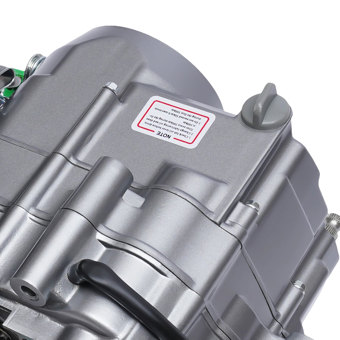 125CC Single Cylinder Air Cooling Engine, 4-Stroke Semi Auto Motor 4 Speed