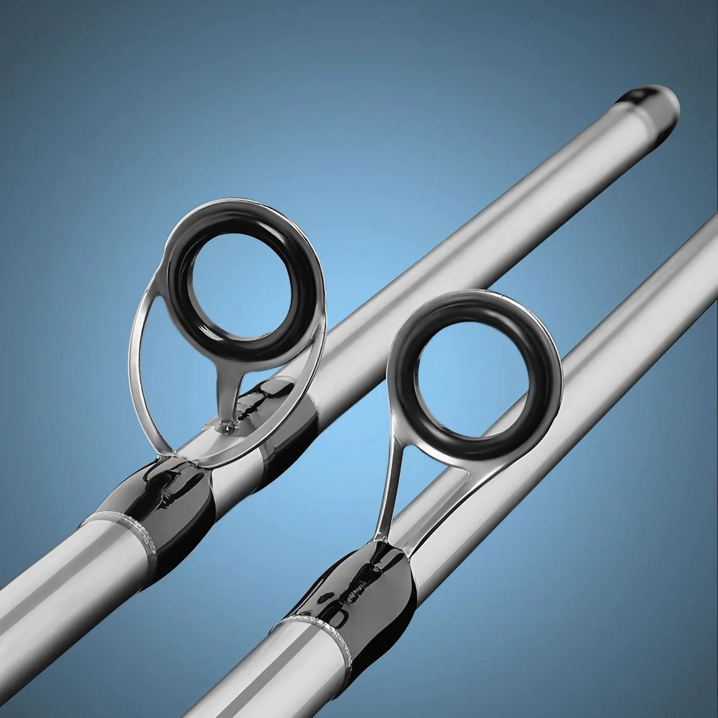 180cm/ 70.86inch-Silvery Carbon Fiber Rod-M Tuning, Medium-Fast Speed-Used for Freshwater and Saltwater