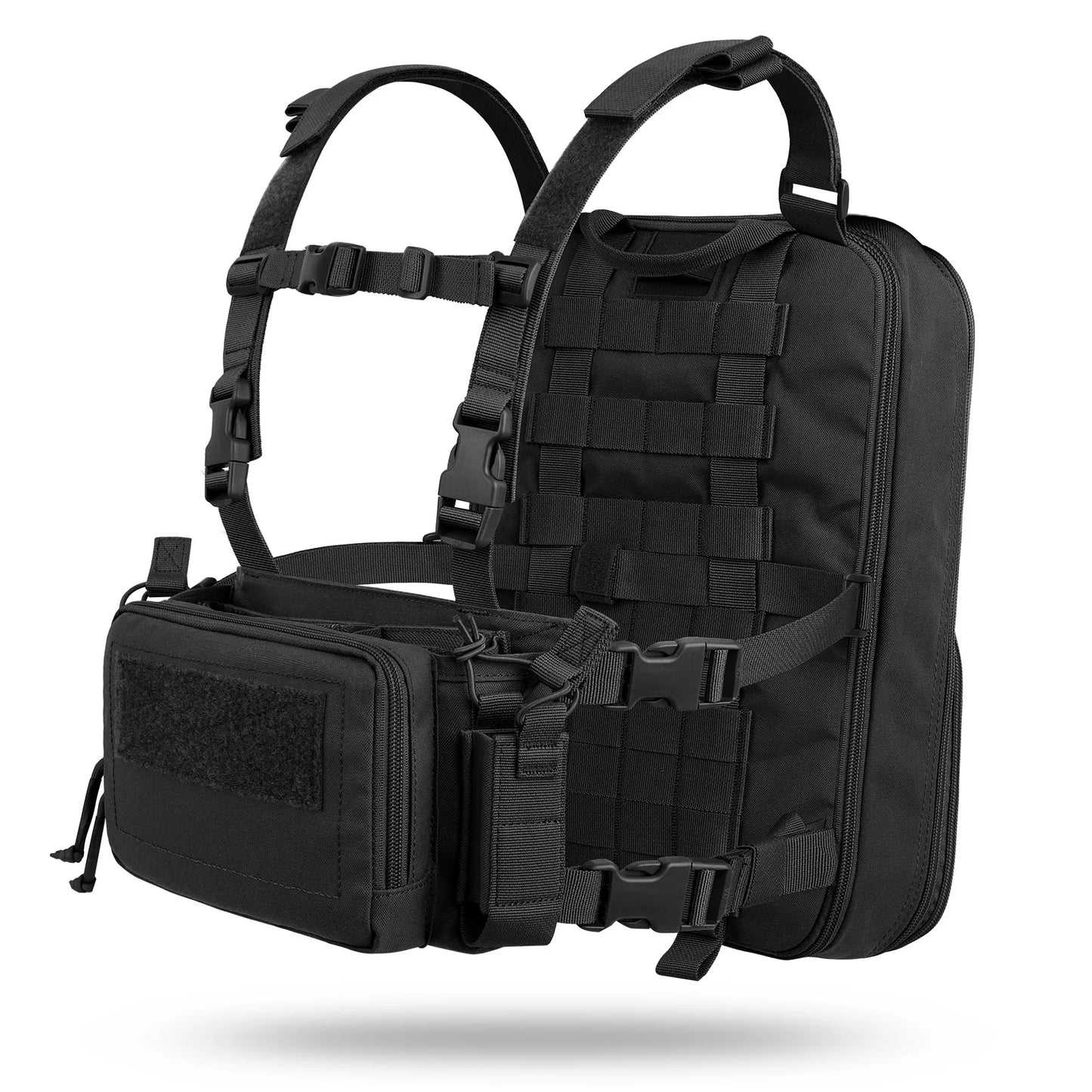Backpack Bag with Chest Rig Vest for Magazine Pouch