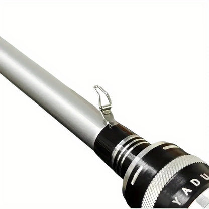 180cm/ 70.86inch-Silvery Carbon Fiber Rod-M Tuning, Medium-Fast Speed-Used for Freshwater and Saltwater