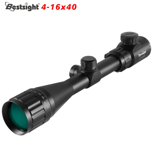 4-16X40 AOE Optics Hunting Riflescope Red & Green Dot Illuminated Sight