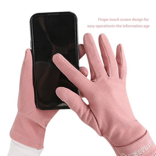 Women's Winter Warm Gloves Touchscreen Texting Thick Thermal Snow Gloves