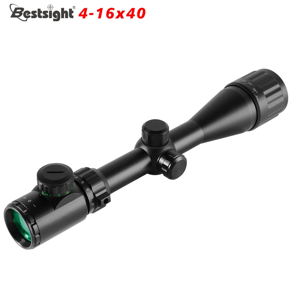 4-16X40 AOE Optics Hunting Riflescope Red & Green Dot Illuminated Sight