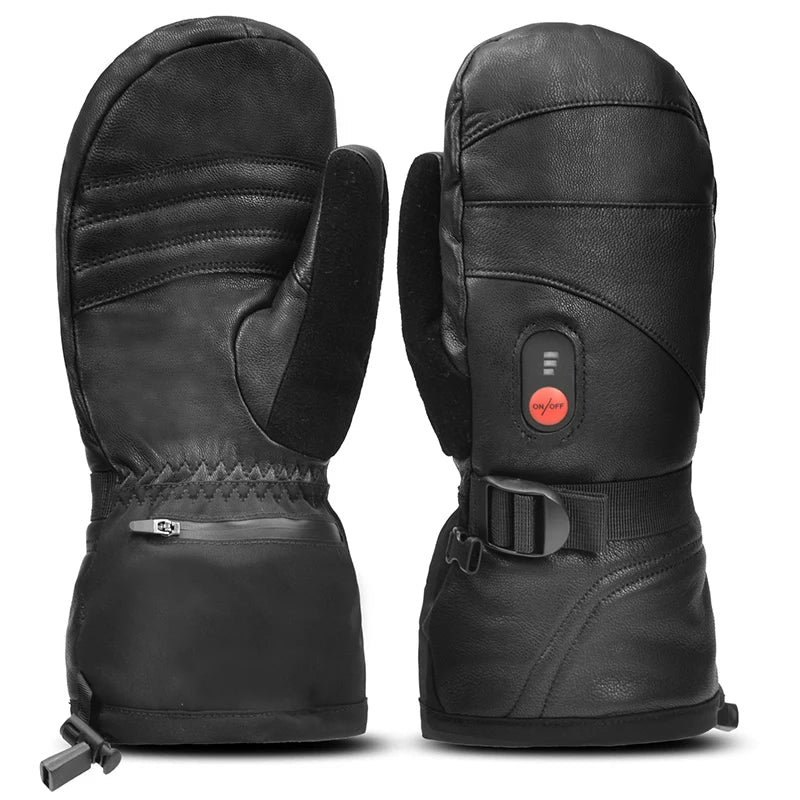 Savior Many Types Mittens Heated Gloves Touch Phone Waterproof Windproof Battery Electric Skiing Gloves Men Women